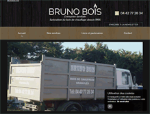 Tablet Screenshot of brunobois.com